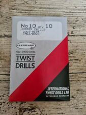 Cleveland No 10 X10 Drills (4.9mm) - HSS Twist Drills (Jobber Drills) - Scotland