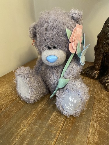 You grey teddy - me,