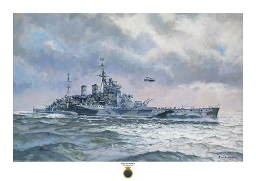 Hms renown size - size, art