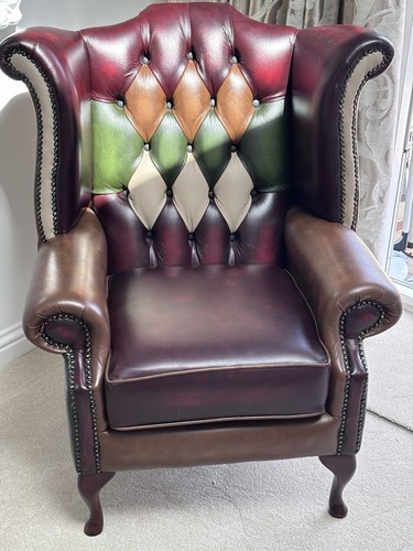 Traditional brown leather - brown,