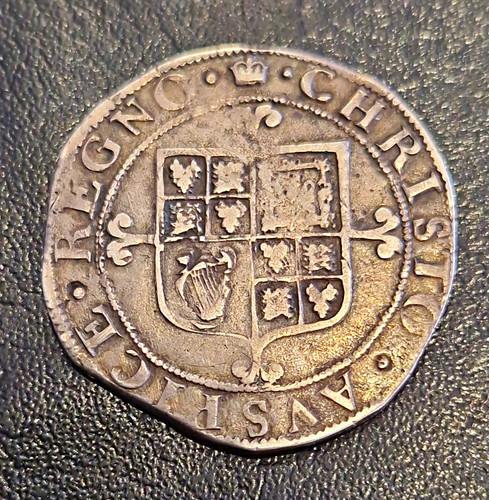 The last hammered half crown - last,