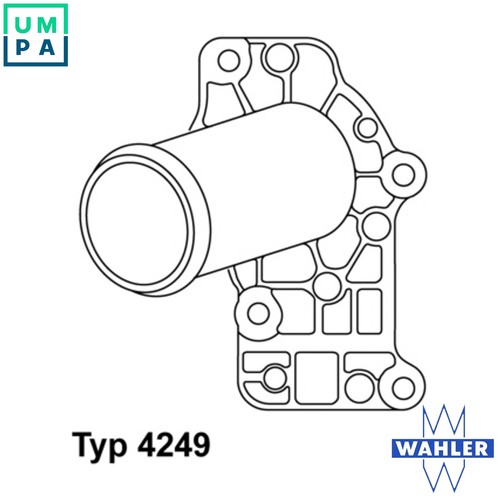 Thermostat coolant 4249 83d - thermostat,