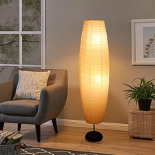 Paper Floor Lamp - Rice Paper