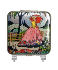 Art Deco Gwenda Powder Compact