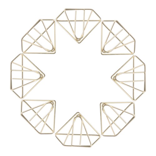 Pcs small gold paper clips - small,