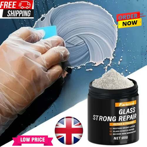 Glass scratch repair powder - scratch,