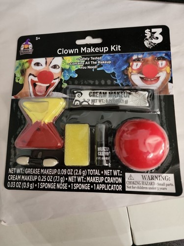 Clown makeup kit - makeup,