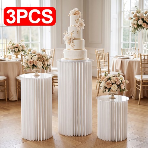 Plinth cylinder dessert - 3x,