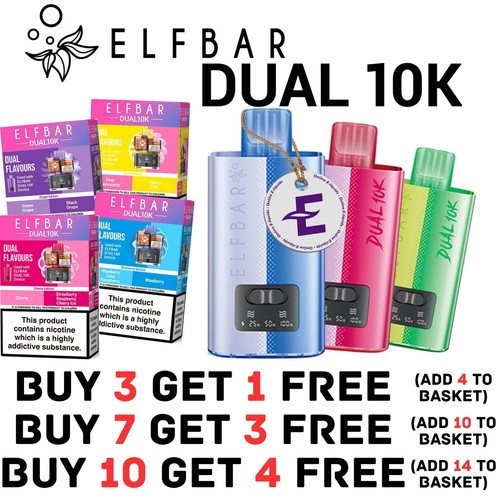 Elf bar dual 10000 puffs - dual, vape