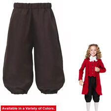 Medieval Boys Pants Civil War Riding Pants 4-16Y Crop Pants Breeches Knickers