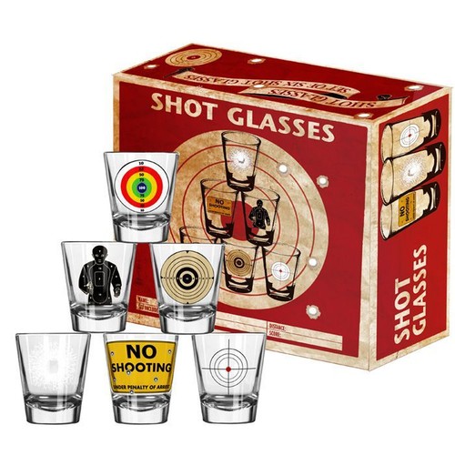 Shot glasses targets - shot,