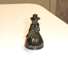 Vintage Welsh Lady Solid Brass