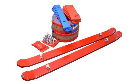 Polyurethane blades and steel - polyurethane,