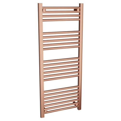 Brushed copper towel rail - brushed,