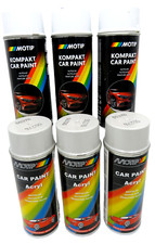 Acrylic car spray paint two shades of White 400ml 55276 / 45312 JOBLOT  refh