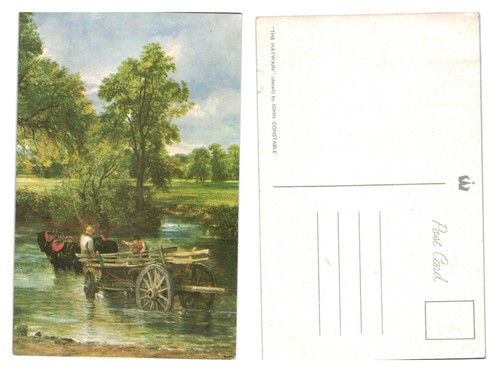 Postcard the haywain - postcard,