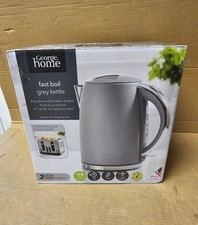 George Home Grey Fast Boil Kettle 1.7L