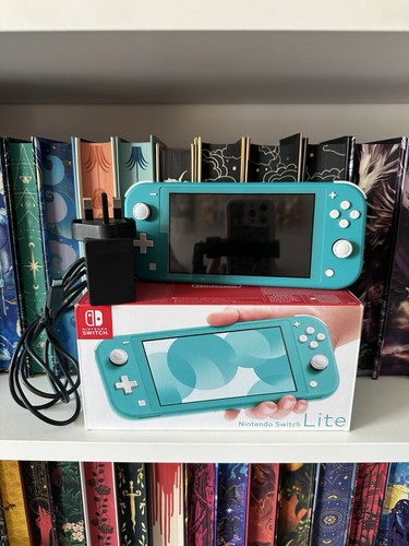 Nintendo switch lite turquoise - nintendo,