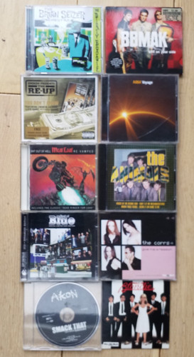 10x job lot mixed - job, cd's