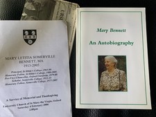 Mary Bennett an Autobiography