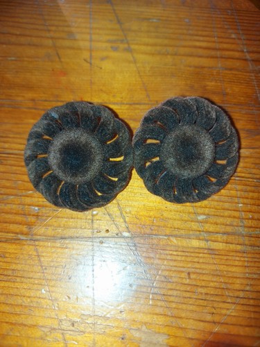 Vintage retro velvet flower - velvet,