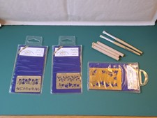 3 x American Traditional Solid Brass Stencils 'Floral' MS-210, MS-213 & FS-844