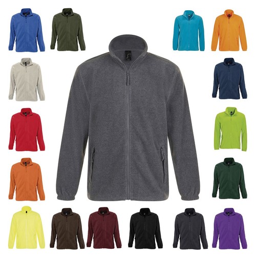 Men polar fleece jacket - polar,