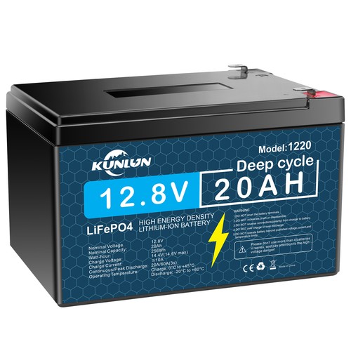 Kunlun 12v 20ah lifepo4 - 12v,