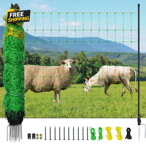 Electric fence netting 164ft - fence,