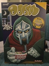 Super7 ReAction MF Doom "Mm. Food" Cereal Bowl And Spoon Figure Set w/Protector