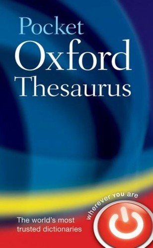 Pocket oxford thesaurus - pocket, by