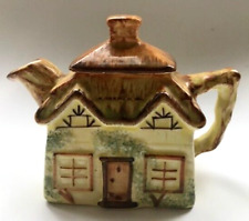 KEELE ST. POTTERY COTTAGE WARE Glazed Decorative Vintage TEAPOT Hand painted
