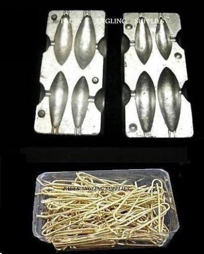 Sea fishing lead weight mould - lead,