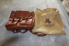 VISCONTI LEATHER BACKPACK IN