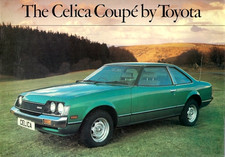 Toyota Celica Coupe 1600 ST 1979-1980 UK Market Sales Brochure