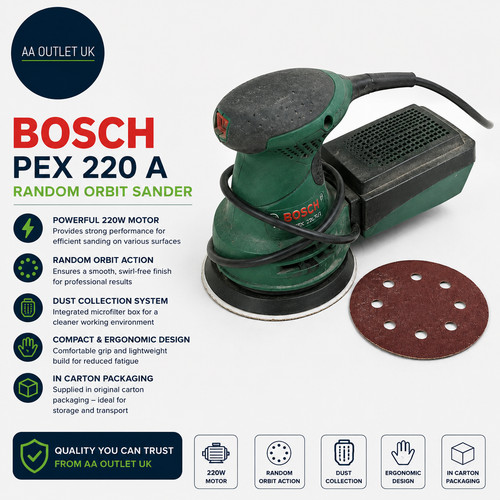 Bosch random orbit sander pex - bosch,