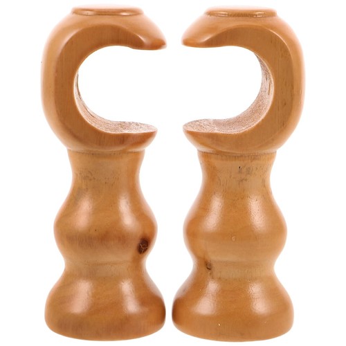 Doitool 2pcs wooden curtain - 2pcs,