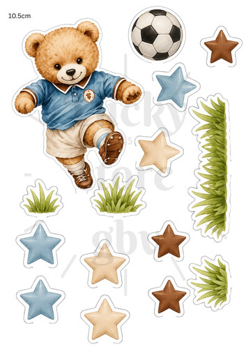 Football cake decoration - cake,