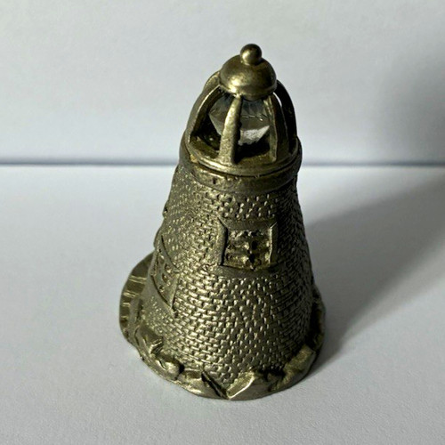 Pewter sewing thimble - sewing,