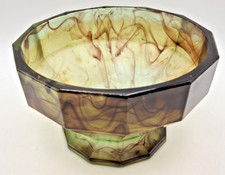 Vintage Davidson Glass Green