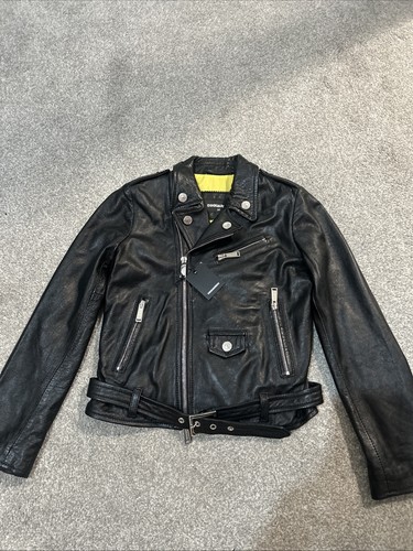 Kids dsquared2 leather biker - kids,