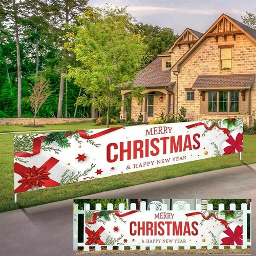 6ft large merry christmas - 6ft,