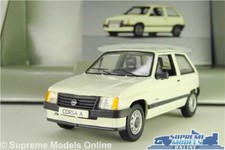 OPEL VAUXHALL CORSA NOVA MODEL CAR WHITE MK1 1:43 SCALE SCHUCO DEALER ISSUE K8