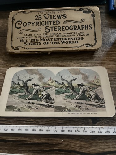 Military stereo view - stereo,
