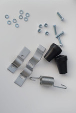 CENTRE STAND FIXING BRACKETS SET NUT BOLTS BOOTS FIT FOR PIAGGIO VESPA PX LML