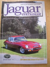 JAGUAR ENTHUSIAST MAGAZINE SEP