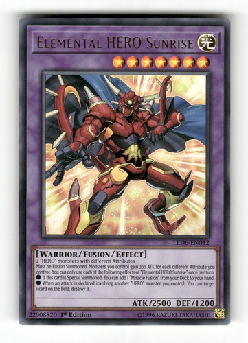 Elemental hero sunrise - elemental,
