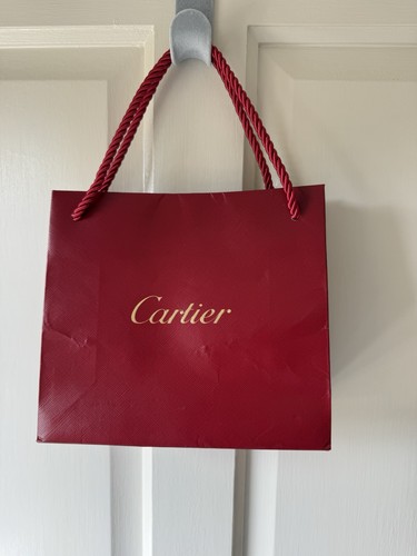 Cartier carrier paper bag - cartier,