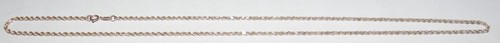 14k 18inch yellow gold - gold, rope