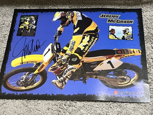 Jermey mcgrath signed poster - jermey,